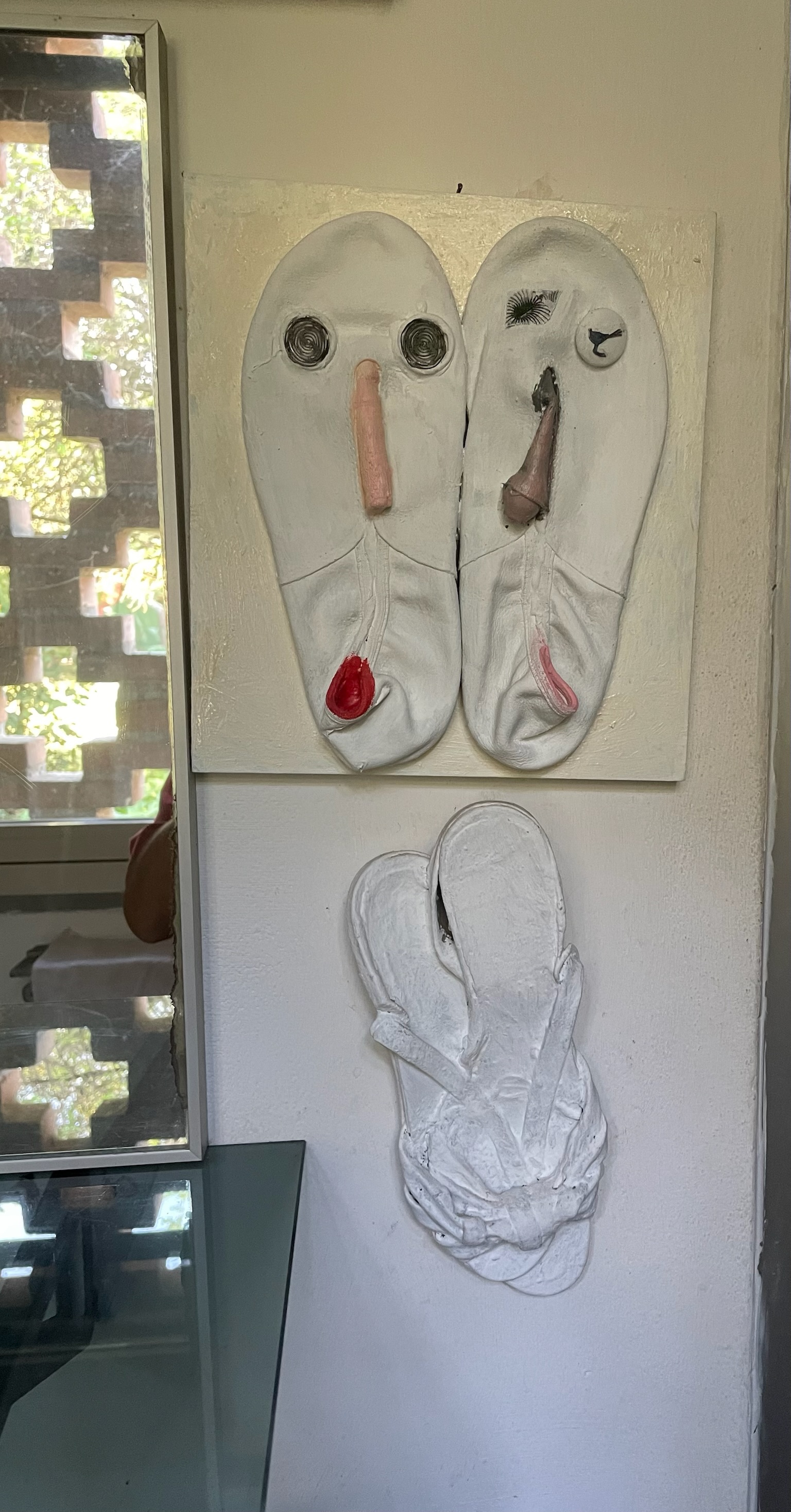 Montico House 20 - Graphic studio wall - paper works and signs